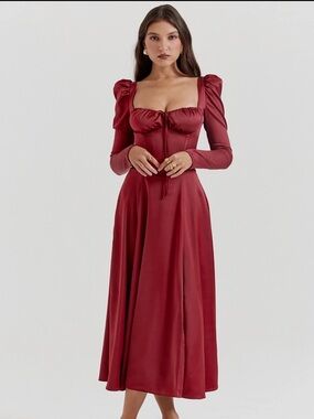 House of CB Sebille Ruby Corset Dress Size M